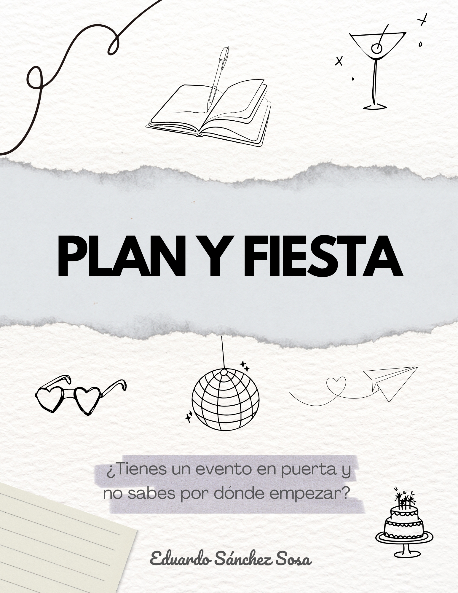 Portada del libro Plan y Fiesta